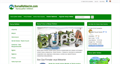 Desktop Screenshot of bursarehberim.com